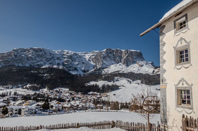 Il nostro agriturismo si trova a Badia, Alto Adige Immagine: La posizione del nostro maso in Alta Badia