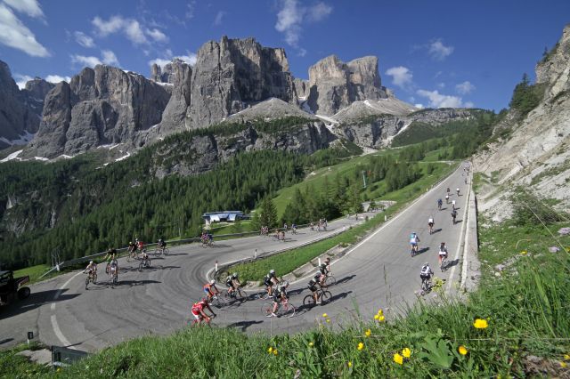 Biking in Alta Badia Image: Biking in Alta Badia